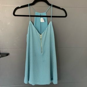 Polk dot cami tank halter